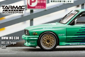 TARMAC Works 1/64 �z�C�[�� BBS LM �b�� �S�[���h BMW M3 E30 �~�j�J�[�t�����܂���