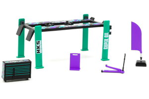 �^�[�}�b�N���[�N�X 1/64 �A�N�Z�T���[ �K���[�W �c�[���Z�b�gTarmac Work 1/64 Accessories Garage Tools Set HKS - PARTS64