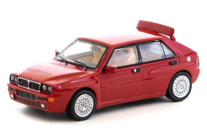 �^�[�}�b�N���[�N�X 1/64 �����`�A �f���^ HF �C���e�O���[�� ���b�hTarmac Works 1/64 Lancia Delta HF Integrale Red