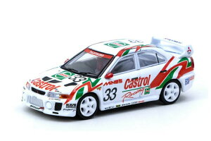 �^�[�}�b�N���[�N�X 1/64 �O�H �����T�[�G�{�����[�V���� V �X�[�p�[ N1 �G���f�������X �V���[�Y 1998 #33Tarmac Works 1:64 Mitsubishi Lancer Evolution V Super N1 Endurance Series 1998 #33