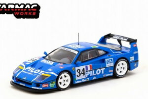 �^�[�}�b�N���[�N�X 1/64 �t�F���[�� F40 LM ���E�}�� 24 ���ԃ��[�X 1995Tarmac Works 1:64 Ferrari F40 LM 24h of Le Mans 1995