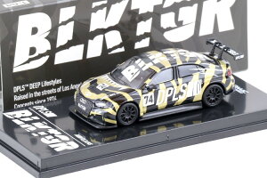^[}bN[NX 1/64 AEfB RS3 LMS #74 BLKTGR DPLS ubN/S[h/zCgTarmac Works 1:64 Audi RS3 LMS #74 BLKTGR DPLS black / gold / white