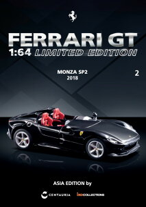 ^[}bN[NX×CLDC 1/64 tF[ c@ SP2 2018 {tTarmac Works×CLDC 1:64 FERRARI MONZA SP2 2018 Car With Book