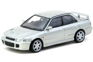 �^�[�}�b�N���[�N�X 1/64 �O�H �����T�[ GSR �G�{�����[�V���� �V���o�[ �^�[�}�b�N�J�[�h�t��Tarmac Works 1:64 Mitsubishi Lancer GSR Evolution Silver with Tarmac Card