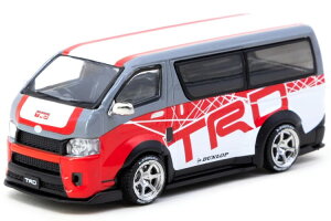 ^[}bN[NX 1/64 g^ nCG[X Ch{fB TRDTarmac Works 1:64 Toyota Hiace Widebody TRD