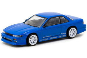 ^[}bN[NX 1/64 xebNX Y VrA S13 m^C u[^bNTarmac Works 1:64 VERTEX Nissan Silvia S13 TOYO TIRES Blue Metallic