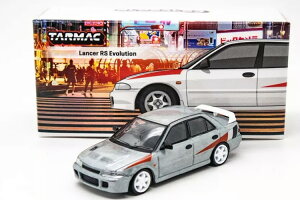 ^[}bN[NX 1/64 OH T[ RS G{[V zCg `FCXJ[Tarmac Works 1:64 Mitsubishi Lancer RS Evolution White chase car