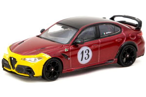 ^[}bN[NX 1/64 At@I WA GTAm #13 bh CG[ MiJoTarmac Works 1:64 Alfa Romeo Giulia GTAm #13 Red Yellow Mijo Exclusive