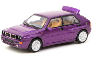 �^�[�}�b�N���[�N�X 1/64 �����`�A �f���^ HF �C���e�O���[�� ���B�I��Tarmac Works 1/64 Lancia Delta HF Integrale Viola
