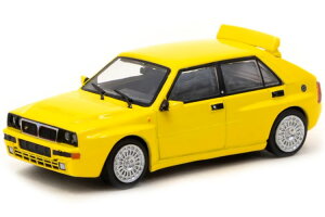 �^�[�}�b�N���[�N�X 1/64 �����`�A �f���^ HF �C���e�O���[�� �W�A�b�� �W�l�X�g�� �C�G���[Tarmac Works 1:64 Lancia Delta HF Integrale Giallo Ginestra