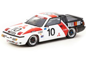 �^�[�}�b�N���[�N�X 1/64 �O�H �X�^���I�� #10 �}�J�I �M�A���[�X 1985Tarmac Works 1:64 Mitsubishi Starion #10 Macau Guia Race 1985