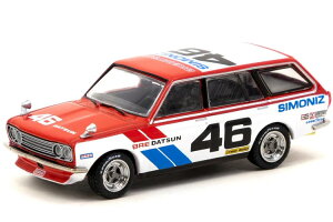 �^�[�}�b�N���[�N�X 1/64 �_�b�g�T�� �u���[�o�[�h 510 ���S�� #46 BRE �_�b�g�T�� EMS �X�y�V�����G�f�B�V����Tarmac Works 1/64 Datsun Bluebird 510 Wagon #46 BRE Datsun EMS Special Edition