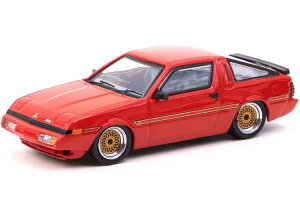 �^�[�}�b�N���[�N�X 1/64 �O�H �X�^���I�� �u���C�g���b�hTarmac Works 1:64 Mitsubishi Starion Bright Red