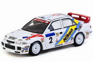ターマックワークス 1/64 三菱 ランサー エボリューション 3 #2 優勝 香港 北京ラリー 1995 Mijo限定Tarmac Works 1:64 Mitsubishi Lancer Evolution III #2 Winner Hong Kong-Beijing Rally 1995 Mijo Exclusives