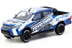 ^[}bN[NX 1/64 g^ nCbNX g[[^C u[ zCgTarmac Works 1:64 Toyota Hilux TOYO TIRES Blue White