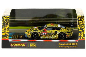 �^�[�}�b�N���[�N�X 1/64 �|���V�F 911 GT3 R #54 24���ԃj�����u���N�����N 2023 Dinamic GT SRL ���@���g�[��/�n�C�����b�q/�M�����F��/�G���Q���n�[�gTarmac Works 1:64 Porsche 911 GT3 R #54 24h Nurburgring 2023 Dina
