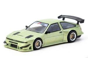 ^[}bN[NX 1/64 g^ Xv^[ gm AE86 Ch{fB O[^bNTarmac Works 1:64 Toyota Sprinter Trueno (AE86) Widebody green metallic