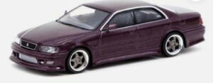 ^[}bN[NX 1/64 VERTEX g^ `FCT[ JZX100 p[v ^bN MiJo ExclusivesTarmac Works 1:64 VERTEX Toyota Chaser JZX100 Purple Metallic MiJo Exclusives