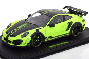 �e�b�N�A�[�g 1:18 �|���V�F 911 (992) �^�[�{ �e�b�N�A�[�g GT �X�g���[�g R ���C�g�O���[���J�[�{�� 200�����TECHART 1:18 Porsche 911 (992) Turbo Techart GTstreet R lightgreen carbon with ShowCase Limited Edition 200 pcs