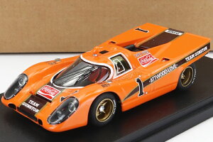 CIEMME43 1/43 |VF 917K KXg N 1 L~9 1970 IWCIEMME43 1/43 PORSCHE 917K TEAM GUNSTON N 1 9h KYALAMI 1970 R.ATTWOOD - J.LOVE ORANGE