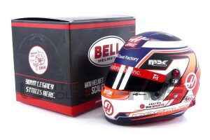 �x�� 1/2 �w�����b�g �P�r���E�}�O�k�b�Z�� #20 �n�[�X F1�@�`�[�� �t�H�[�~���� 1 2022Bell 1:2 helmet Kevin Magnussen #20 Haas F1 Team formula 1 2022