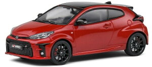 �\���h 1/43 �g���^ �����X GR 1.6L 261hp �^�[�{ AWD 2020 ���b�hSolido 1:43 Toyota YARIS GR 1.6L 261hp TURBO AWD 2020 RED