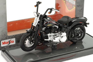 }CXg 1/18 n[[_rbh\ FLSTSB NX{[Y 2008 ubNMaisto 1:18 HARLEY DAVIDSON FLSTSB CROSS BONES 2008 BLACK