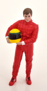 AJWI} 1/18 tBMA [X̓` 1980N bhAmerican Diorama 1:18 Figur 80´s Racing Legend red