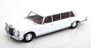 KK-SCALE 1/18 ZfX 600 LWB W100 v} 1964 zCgKK-Scale 1:18 Mercedes 600 LWB W100 Pullman 1964 white