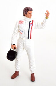 KK-SCALE 1/18 tBMA XeB[u wbg fJ[t ~jJ[͕t܂KK-Scale 1:18 Figur Steve with helmet and Decals Car not included