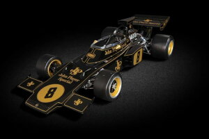 |P[ 1/8 [^X 72D [h`sI CMXOv 1972 JPS tBbeBpfBPocher 1:8 Lotus 72D World Champion GP Great Britain 1972 JPS Fittipaldi