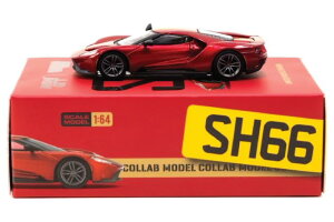 MiniGT X �^�[�}�b�N���[�N�X 1/64 �t�H�[�h GT ���b�hMiniGT X Tarmac Works 1/64 Ford GT Liquid Red SHMEE150 - COLLAB64
