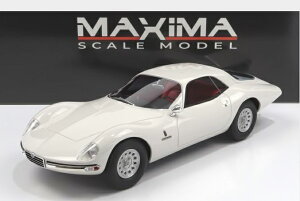}LV} 1/18 At@I WA TZ2 N[y sjt@[i 1965 zCgMAXIMA 1:18 ALFA ROMEO - GIULIA TZ2 COUPE PININFARINA 1965 WHITE