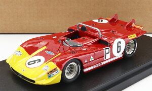 CIEMME43 1/43 At@I 33/3 #6 1000km juNN 1970 bh/CG[CIEMME43 1/43 ALFA ROMEO - 33/3 N 6 1000km NURBURGRING 1970 R.STOMMELEN - P.COURAGE RED YELLOW