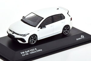 \h 1/43 tHNX[Q St8 R 2021 zCgSolido 1:43 VW Golf 8 R 2021 white