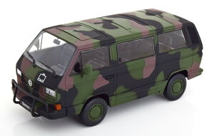 KK-SCALE 1/18 �t�H���N�X���[�Q�� T3 �V���N�� �o�X �h�C�c���R 1987 ����KK-Scale 1:18 VW T3 Syncro Bus German Army 1987 camouflage