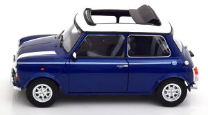 KK-Scale 1/12 ~jN[p[ Enh u[^bN/zCg [tp[ctKK-Scale 1:12 Mini Cooper RHD Sunroof bluemetallic white with exchangeable roof part