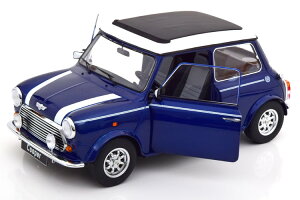 KK-Scale 1/12 ~jN[p[ nh u[^bN/zCg [tp[ct JKK-Scale 1:12 Mini Cooper LHD Sunroof bluemetallic white with exchangeable roof part