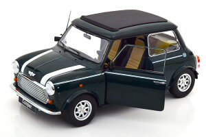 KK-Scale 1/12 ~jN[p[ nh _[NO[/zCg [tp[ct JKK-Scale 1:12 Mini Cooper LHD Sunroof darkgreen white with exchangeable roof part