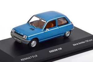 ODEON 1/43 ���m�[ 5 LS �u���[���^���b�N 750�����Odeon 1:43 Renault 5 LS bluemetallic Limited Edition 750 pcs