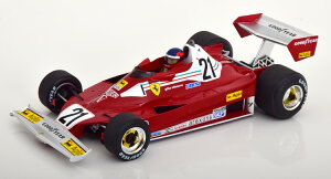 MCG 1/18 tF[ 312 T2 Ji_GP 1977 Bk[u hCo[tBMAt fJ[tMCG 1:18 Ferrari 312 T2 GP Canada 1977 Vileneuve with driver figure and Decals