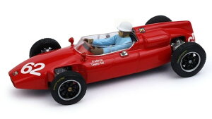 Brumm 1/43 N[p[ T53 #62 C^AGP tH[~1 1961 hCo[tBMAt cHEofB[jBrumm 1:43 Cooper T53 #62 Italy GP formula 1 1961 with driver figure Lorenzo Bandini