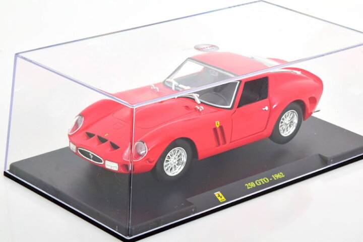 楽天市場】ブラーゴ 1/24 フェラーリ 250 GTO 1962 レッド ショー 