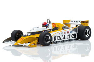 ���f���J�[�O���[�v 1/18 ���m�[ RS10 #15 �D�� �t�����X�O�����v�� �t�H�[�~����1 1979 J.-P. JabouilleModelcar Group 1:18 Renault RS10 #15 winner France GP formula 1 1979 J.-P. Jabouille