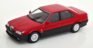 gv9 1/18 At@I 164 Q4 1994 bh/ubNTriple 9 1:18 Alfa Romeo 164 Q4 1994 RED/BLACK
