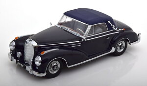 KK-SCALE 1/18 ZfX 300 SC W188 Ro[`u \tggbvt 1967 _[Nu[KK-Scale 1:18 Mercedes 300 SC W188 Convertible with Softtop 1967 darkblue