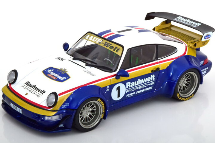 楽天市場】ソリド 1/18 ポルシェ 911 RWB ラフ・ヴェルト ホワイト 