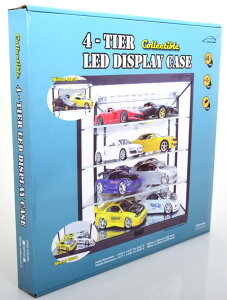 fBXvCP[X 8i1/24jp ubN Ɩt fJ[͕t܂Triple 9 1:18 Vitrine fur 8 Modelle black with illumination without modelcars
