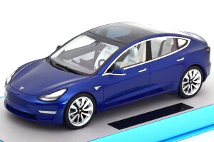 LS-COLLECTIBLES 1/18 eX f 3 u[^bN 500LS-COLLECTIBLES 1:18 Tesla Model 3 bluemetallic Limited Edition 500 pcs