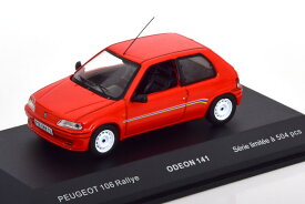 ODEON 1/43 プジョー 106 ラリー レッド 504台限定Odeon 1:43 Peugeot 106 Rally red Limited Edition 504 pcs